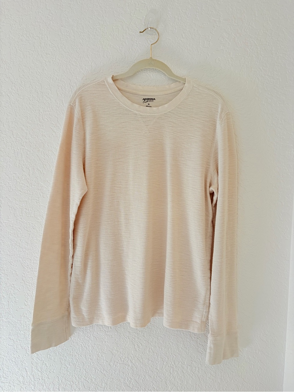 Arizona Jean Co. Men's Long Sleeve Thermal Pullover Size XL Base Layer, EUC